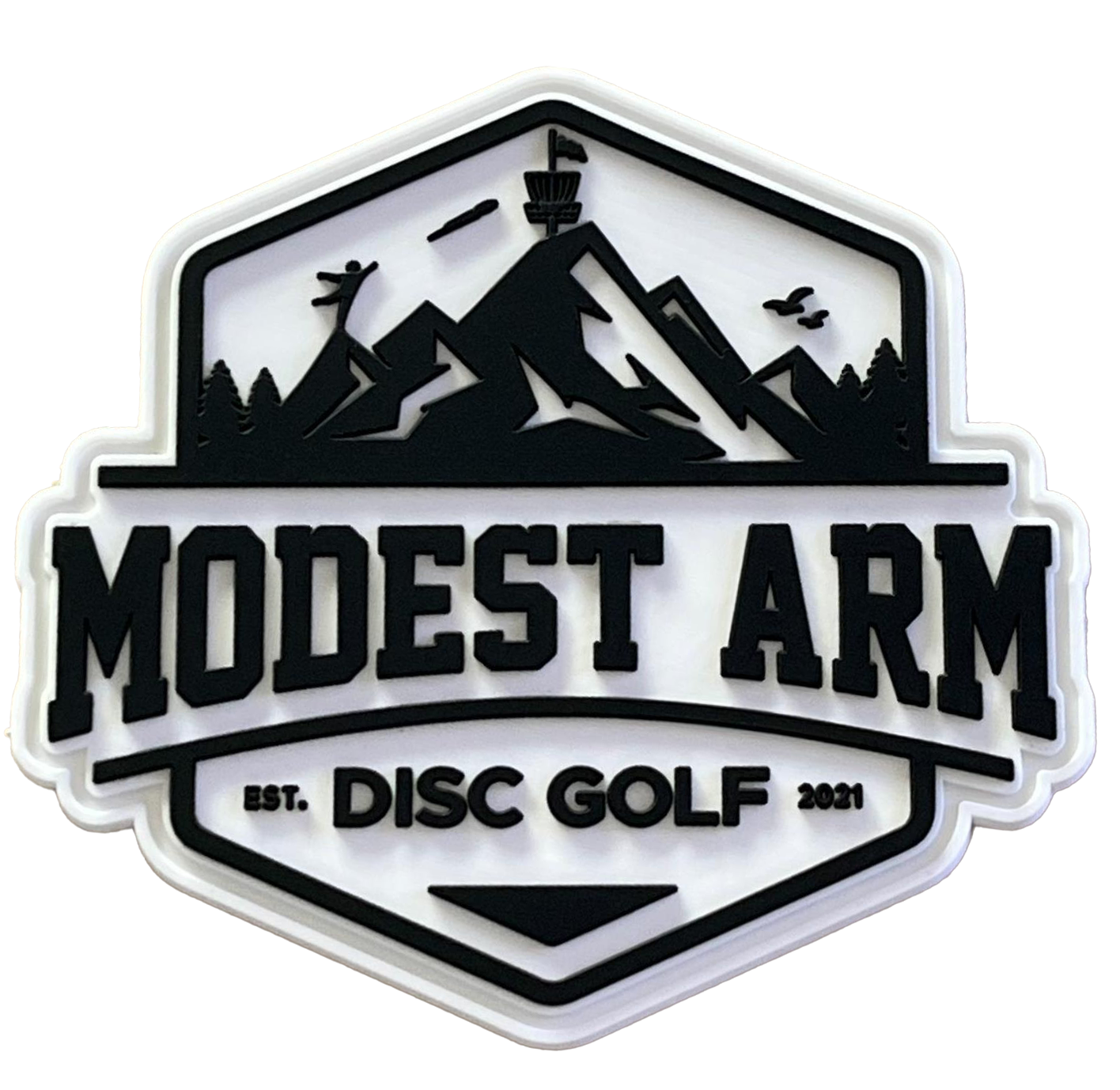 Modest Arm Disc Golf Patches